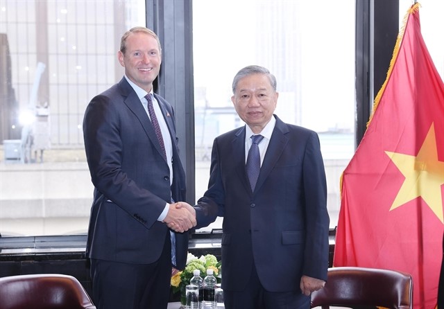 Vietnamese President Tô Lâm met leaders Pacifico Energy in New York on September 25